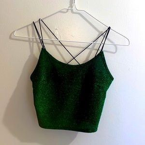 COPY - Sparkly Green Tank Top